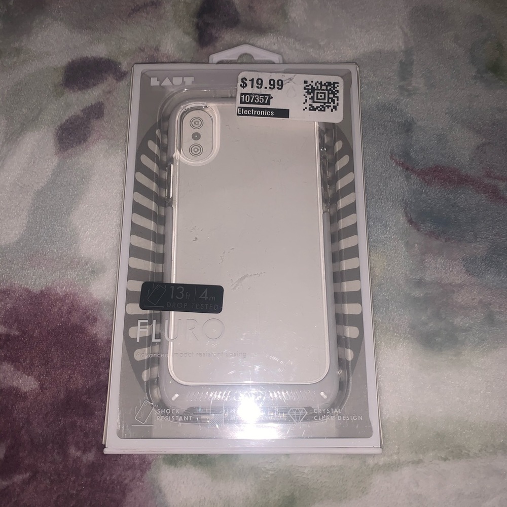 Clear iPhone X/XS case